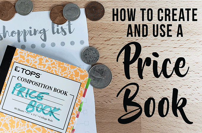 DIY Price Book for Grocery Savings and Stocking a Pantry