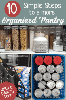 10 Simple Steps To An Organized Pantry The Purposeful Pantry