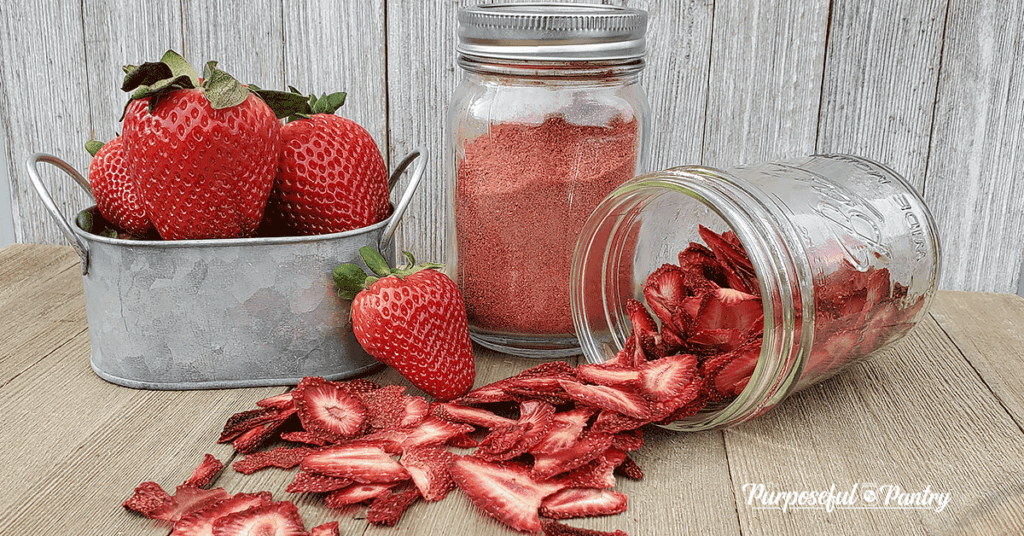 make ze dried strawberries