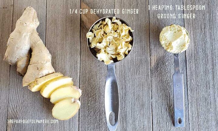 How To Dehydrate Ginger And Make Ginger Powder The Purposeful Pantry