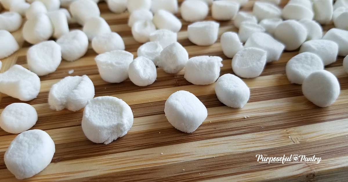 How to Dehydrate Marshmallows & Make Marshmallow Powder The Purposeful Pantry