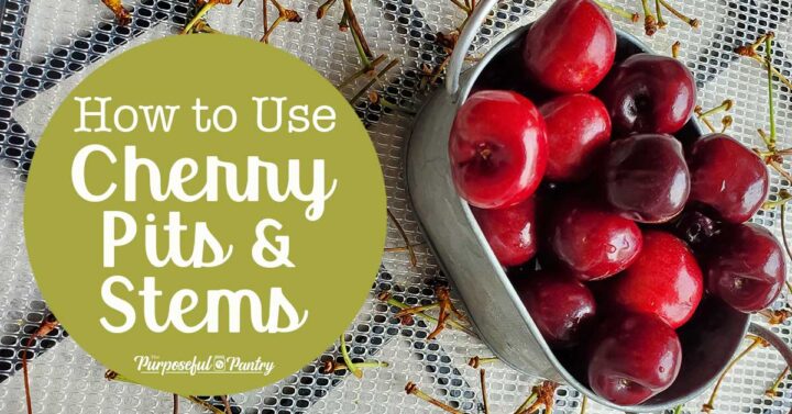 Uses for Cherry Pits and Stems - The Purposeful Pantry