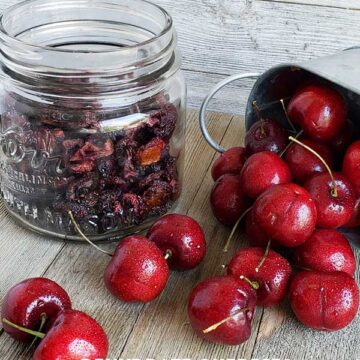 How To Dehydrate Cherries With A Dehydrator Or Oven - The Purposeful Pantry