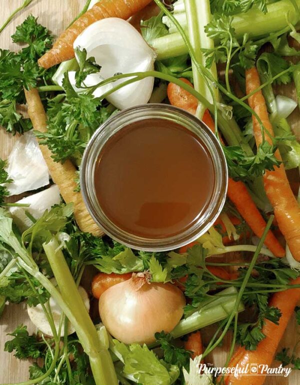 How to Make Vegetable Stock and Preserve It | The Purposeful Pantry