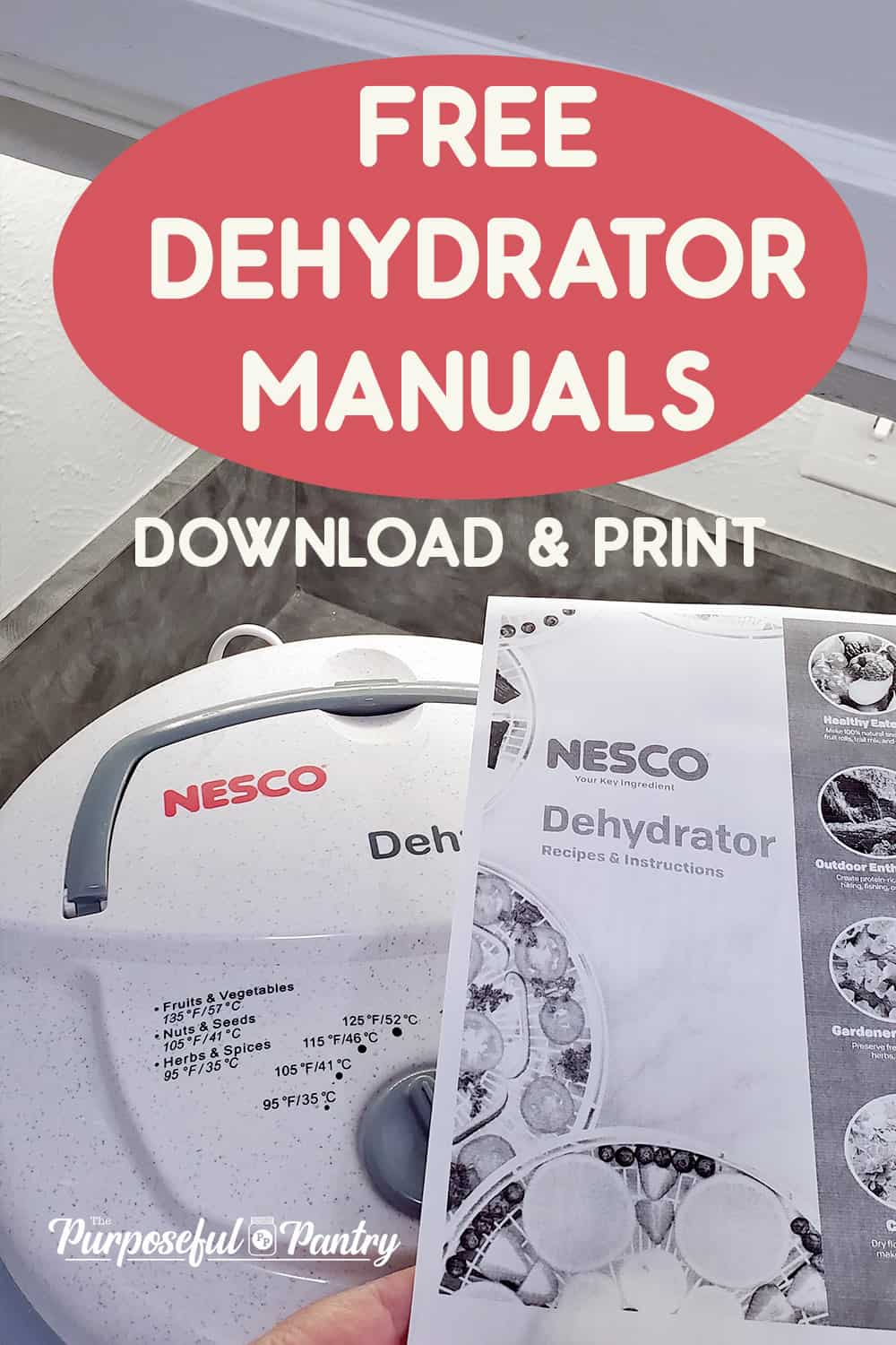 Harvest Dehydrator Manual