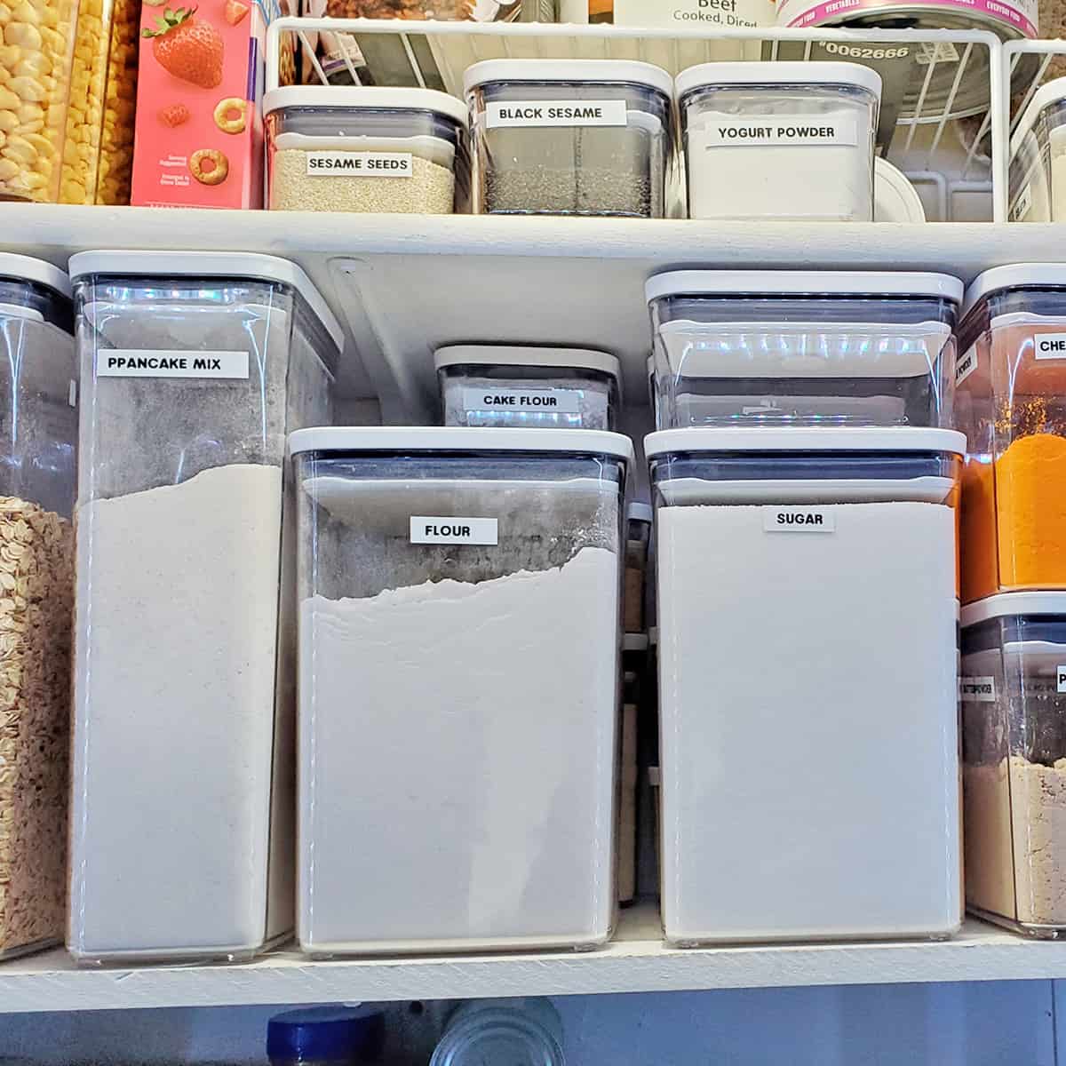 A must have for an organized pantry! These oxo pop container sets