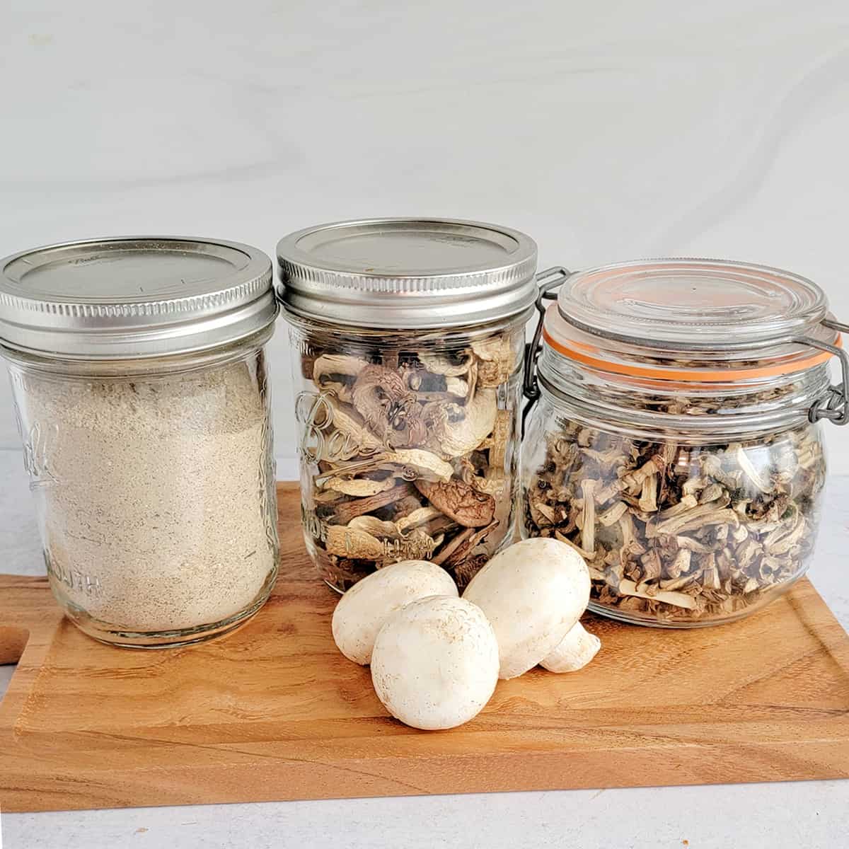 Dehydrating Mushrooms, Making Mushroom Powder