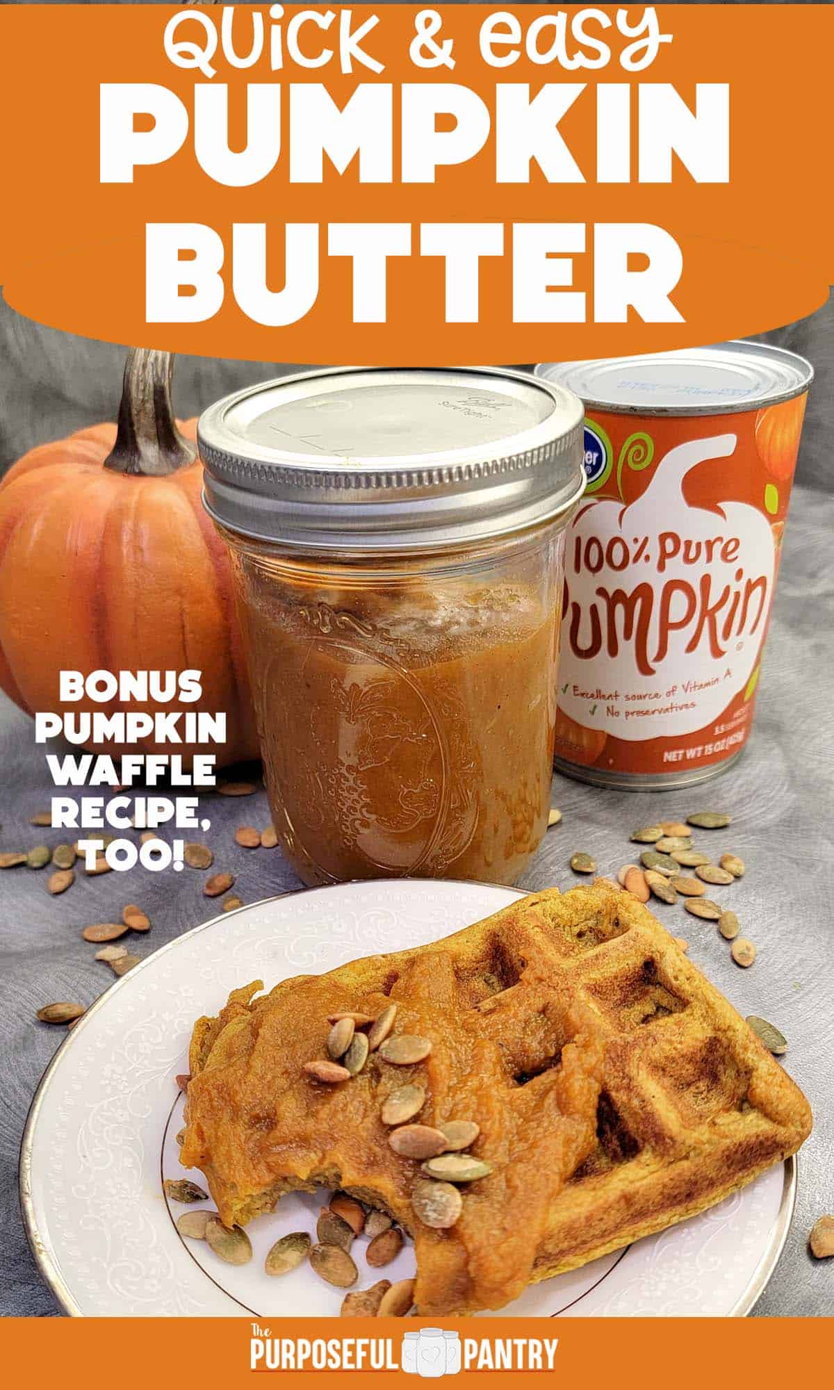 Quick and Easy Pumpkin Butter - The Purposeful Pantry