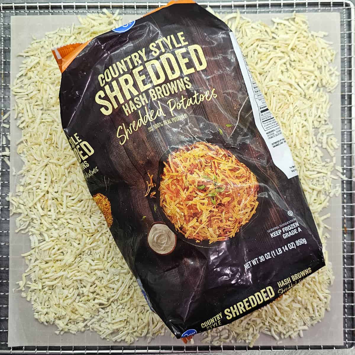 Dehydrate Frozen Hash Browns - The Purposeful Pantry
