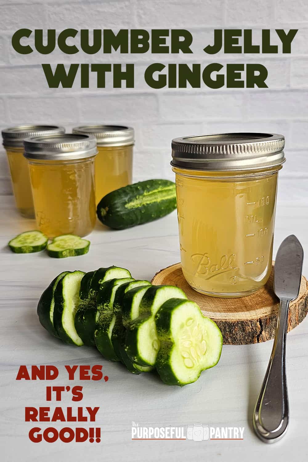 Cucumber Jelly With Ginger The Purposeful Pantry 1828