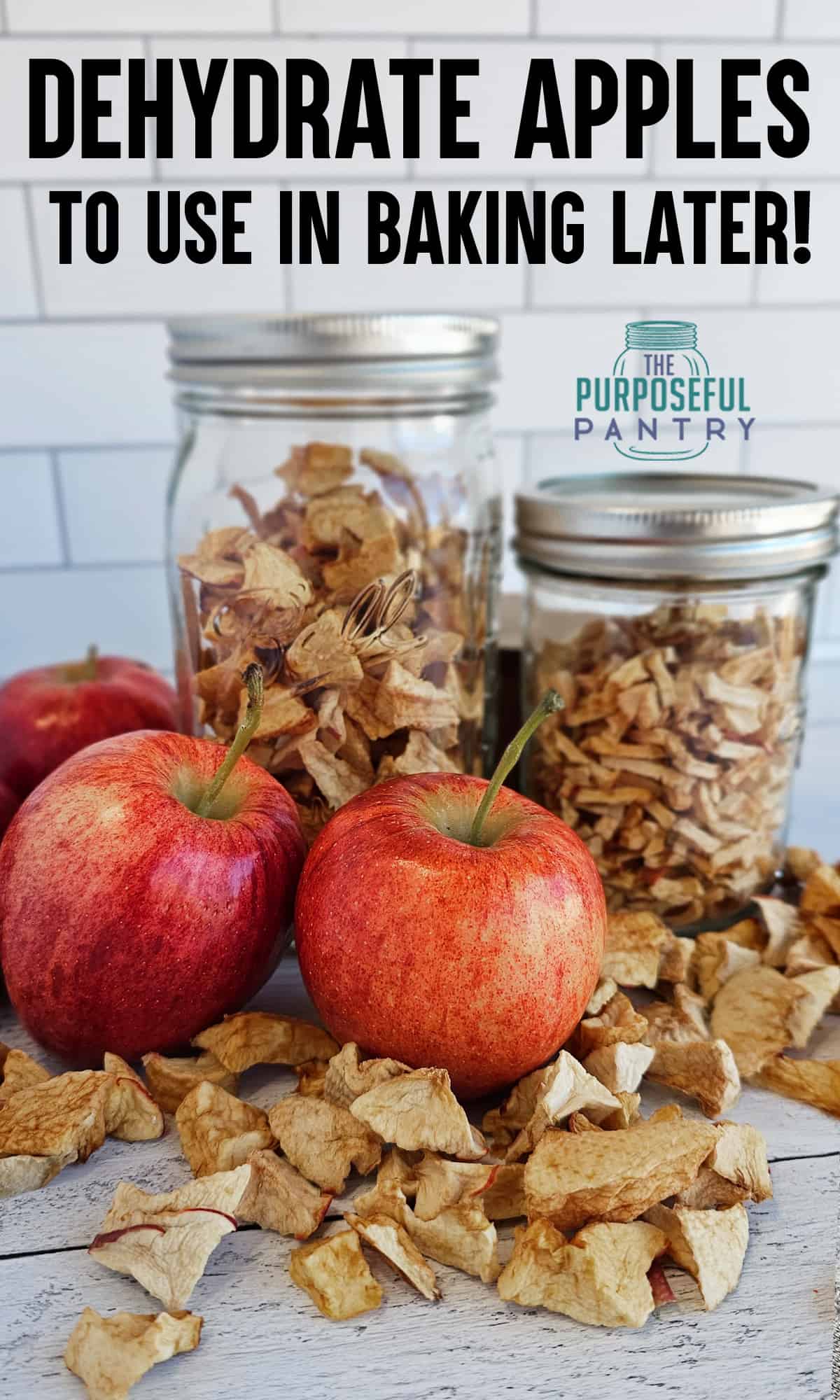 Dehydrate Apples and Make Apple Powder - The Purposeful Pantry